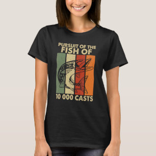 Pursuit Of The Northern Pike A Muskie Hunter Musky T-Shirt