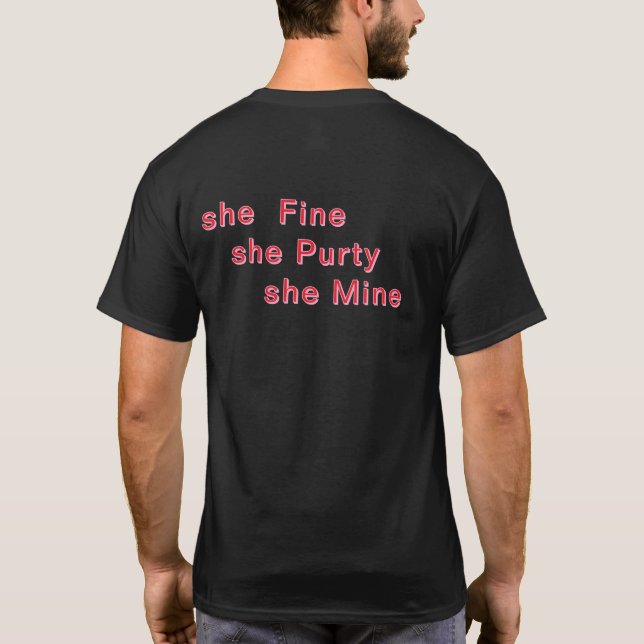 Purty T-shirt (Back)