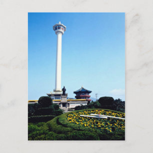 Pusan Tower, Pusan, South Korea Postcard