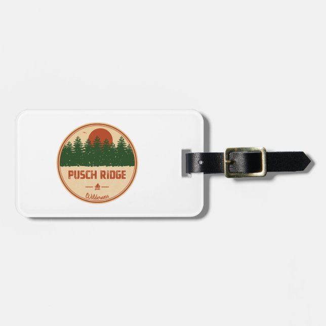 Pusch Ridge Wilderness Arizona Luggage Tag (Front Horizontal)
