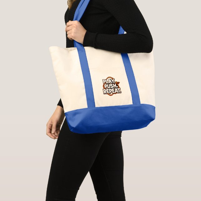 Push Beyond the Ordinary Tote Bag (Front (Product))