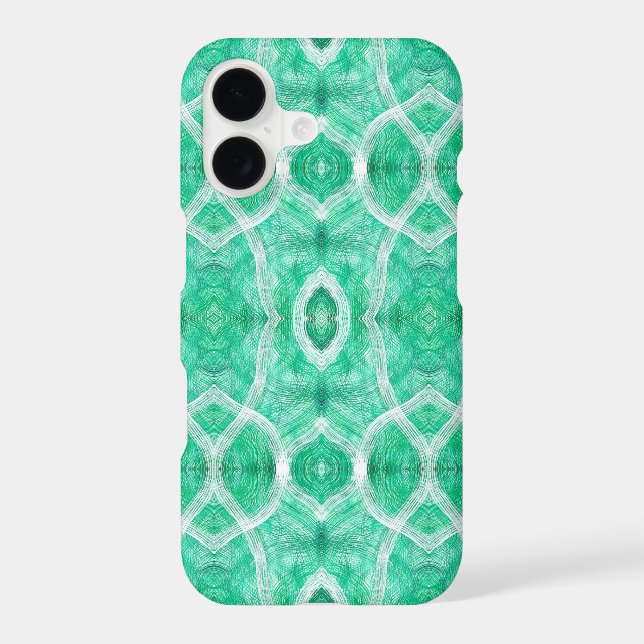 Push Light Green Abstract Watercolor Art (Back)