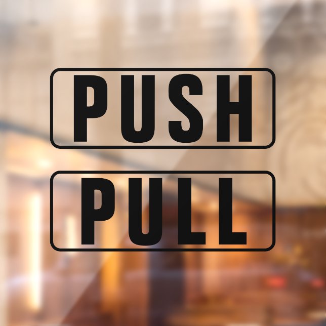 Push Pull Enter Exit Glass Door (Sheet 2)
