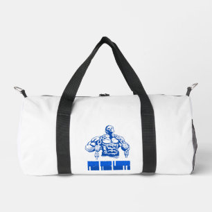 Push Your Limits - Bodybuilding and Determination  Duffle Bag
