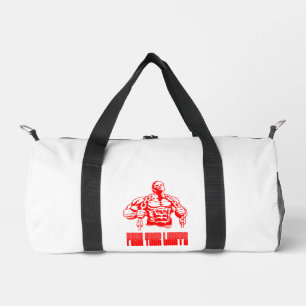 Push Your Limits - Bodybuilding and Determination  Duffle Bag
