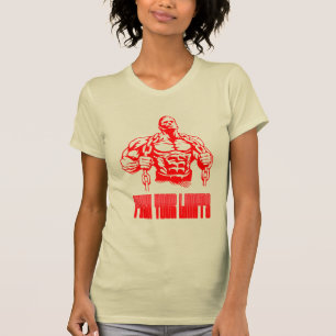 Push Your Limits - Bodybuilding and Determination T-Shirt