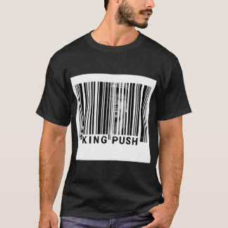 Pusha T - King Push  My name is my name bar code b T-Shirt
