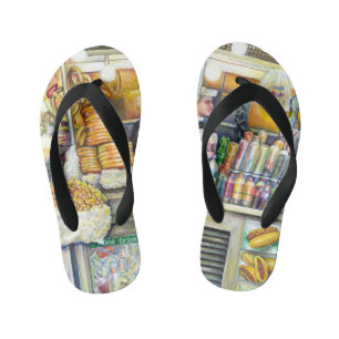 Pushcart Paradise Kid's Jandals