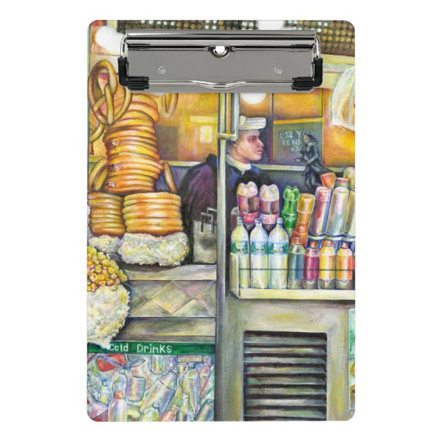 Pushcart Paradise Mini Clipboard (Front)