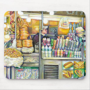 Pushcart Paradise Mouse Pad