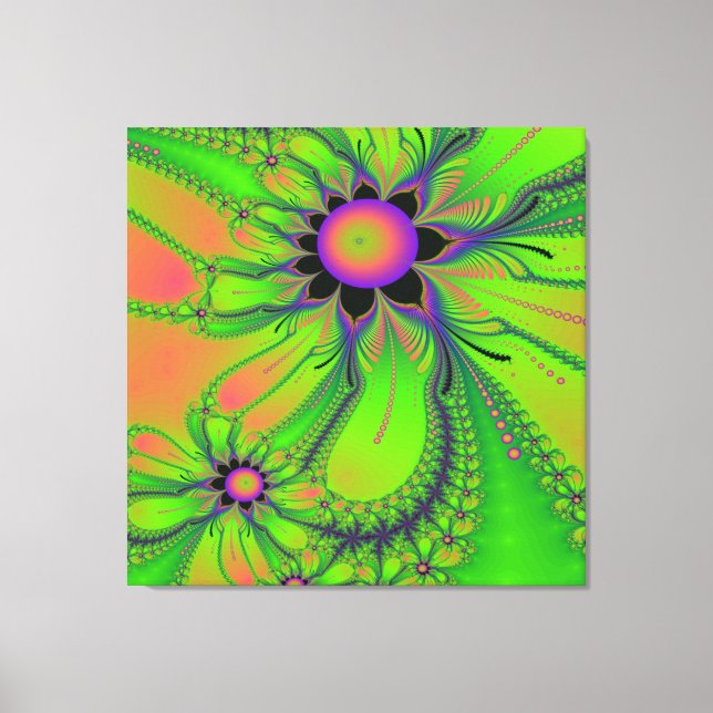 PushIn Daisies Canvas Print (Front)