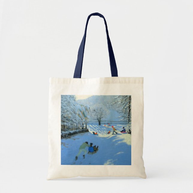 Pushing the Sledge Youlgreave Tote Bag (Front)