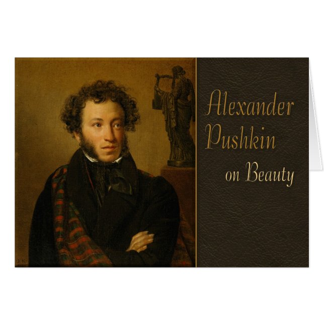Pushkin on Beauty CC0338 Poetry (Front Horizontal)