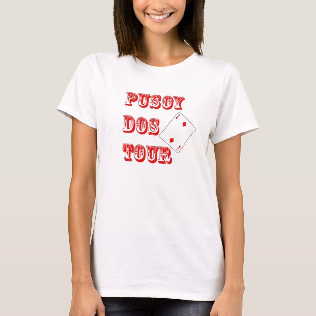 Pusoy Dos Tour T-Shirt (Front)