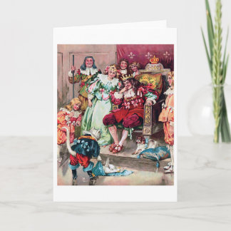 Puss in Boots Vintage Card