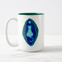 Pussy Kat Goddess Yoni Art Mug