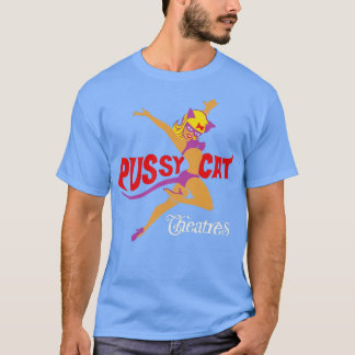 Pussycat Theatre Hollywood Los Angeles Retro Vinta T-Shirt
