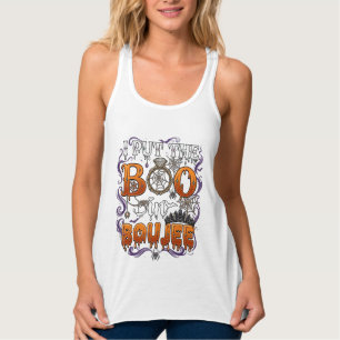 Put Boo Boujee Halloween Diamond Ring Crown_1 Singlet