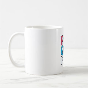 Put God First Christian Quote Vector Coffee Mug