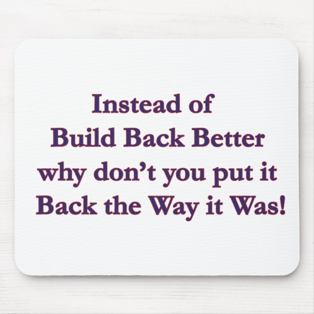 Put-It-Back Mouse Pad (Front)