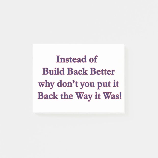 Put-It-Back Post-it Notes (Front)