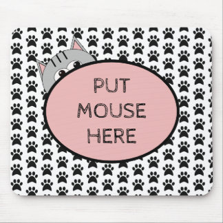 Put Mouse Here Mouse Pad