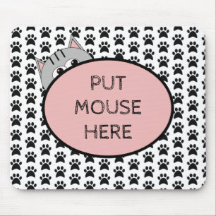 Put Mouse Here Pad