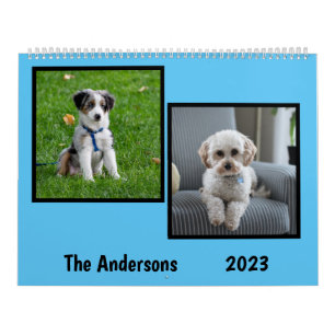 Put my Dog Pictures Every Month Calendar