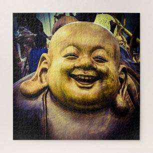 Put on a Happy Face - Buddha - 20x20 - 676 pc Jigsaw Puzzle
