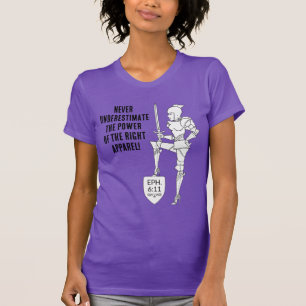 "Put on the complete Suit of Armor"  T-Shirt
