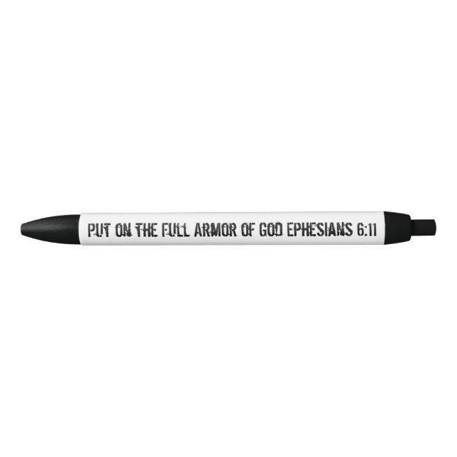 Put on the Full Armour of God Pen (Front)