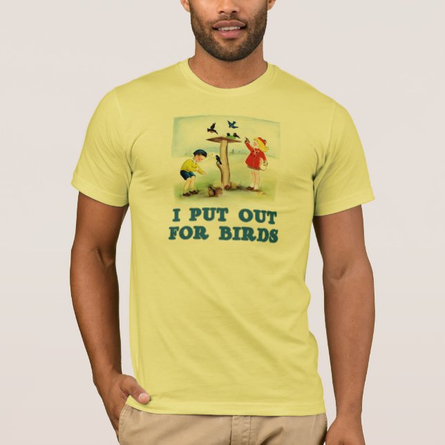 Put Out For Birds (kids) T-Shirt (Front)