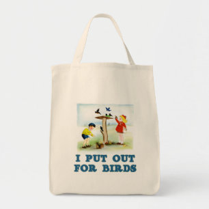 Put Out For Birds (kids) Tote Bag