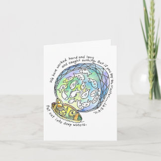 Put Out Into the Deep Card