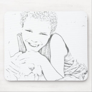 Put Your Favorite Person or Pet on a Personalized Mouse Pad