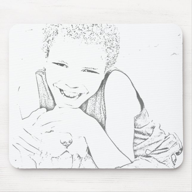 Put Your Favorite Person or Pet on a Personalized Mouse Pad (Front)