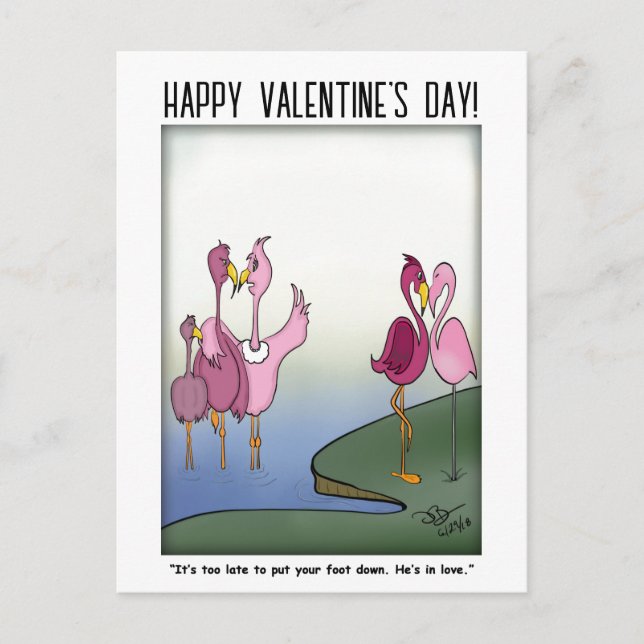 Put Your Foot Down Postcard (Front)