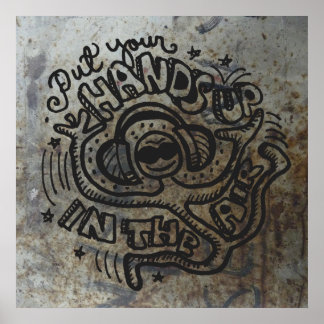 Put Your Hands Up 1B Poster