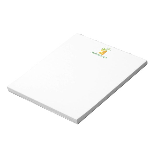 Put Your Logo Here Tablet Notepad (Rotated)