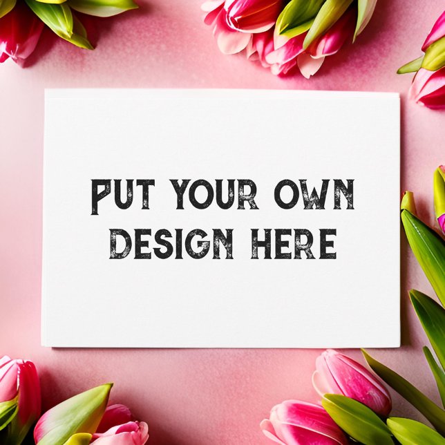 Put your own design Care Instruction Card (Creator Uploaded)