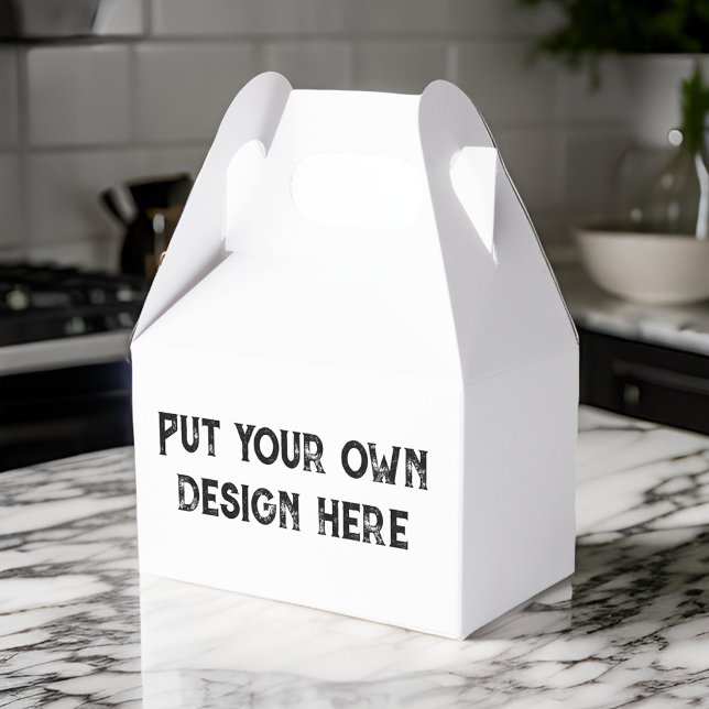 Put your own design  favour box (Creator Uploaded)