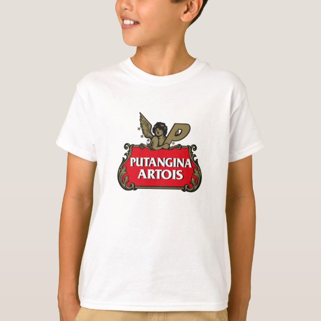 PUTANGINA HYPEBEAST BEER ANGEL FILIPINO PINOY 2   T-Shirt (Front)