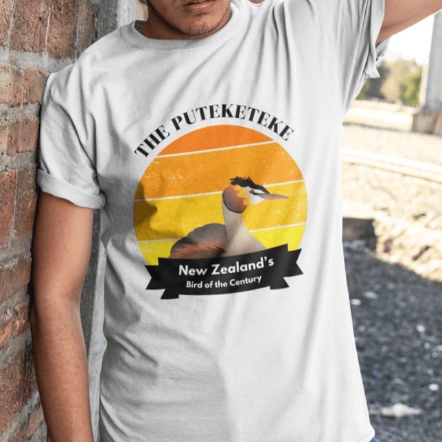 Puteketeke New Zealand's Bird of the Century T-Shirt (Creator Uploaded)