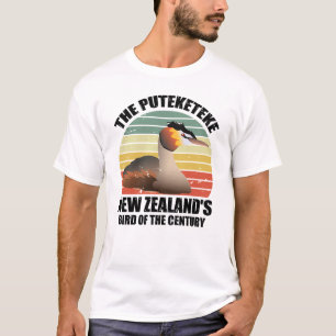 Puteketeke New Zealand's Bird T-Shirt