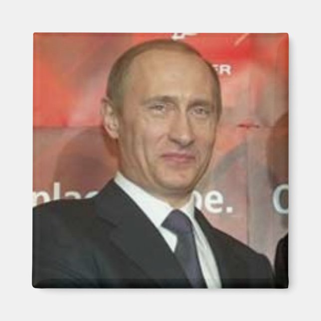 Putin Владимир Путин Magnet (Front)