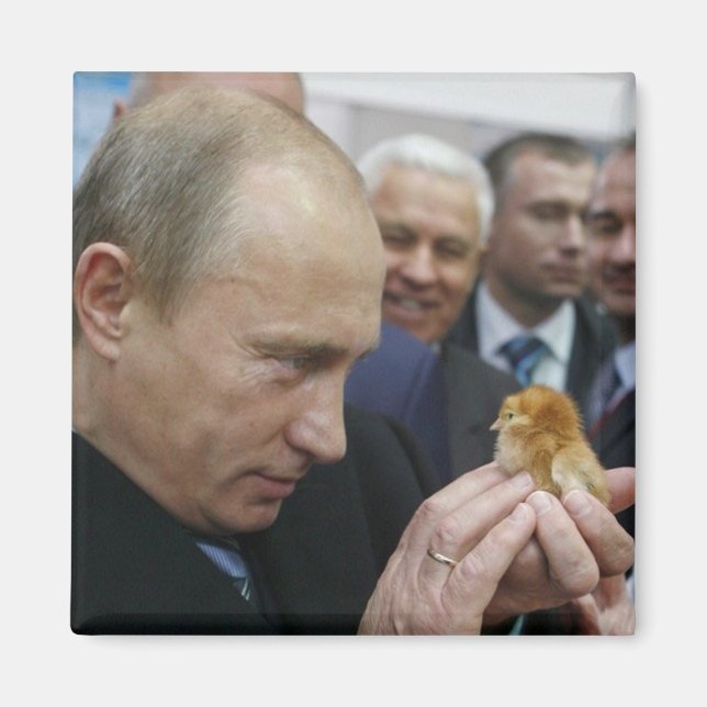 Putin Владимир Путин Magnet (Front)