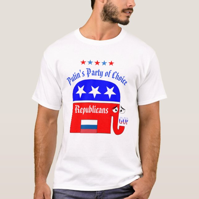 Putin's Party of Choice T-Shirt (Front)