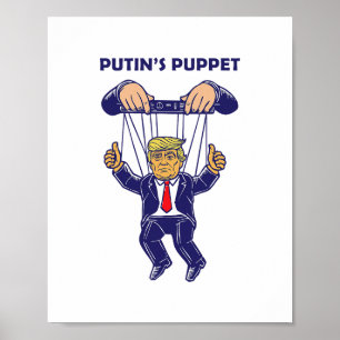 Putin's Puppet President Is A Russian Et Political Poster
