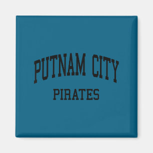 Putnam city high school hs oklahoma city ok retro  magnet