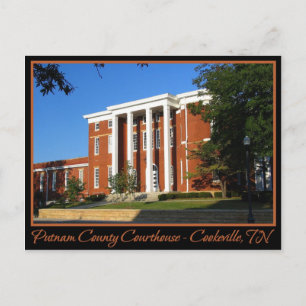 Putnam County Courthouse - Cookeville, TN Postcard